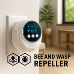 360-Degree Ultrasonic Insect Repeller for Comprehensive Pest Defense