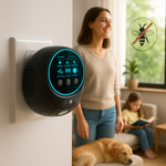 360-Degree Ultrasonic Insect Repeller for Comprehensive Pest Defense