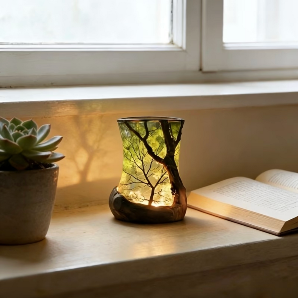 LED Atmosphere Light with Tree Shadow Projection