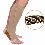 Compression Socks with Zipper for Support and Relief