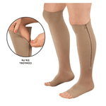 Compression Socks with Zipper for Support and Relief