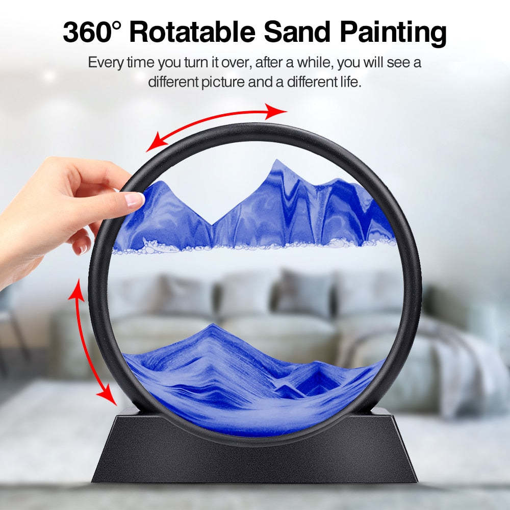 Perfect Gift - 3D Sand Timer with Deep Sea Sand Scene | 50% DISCOUNT