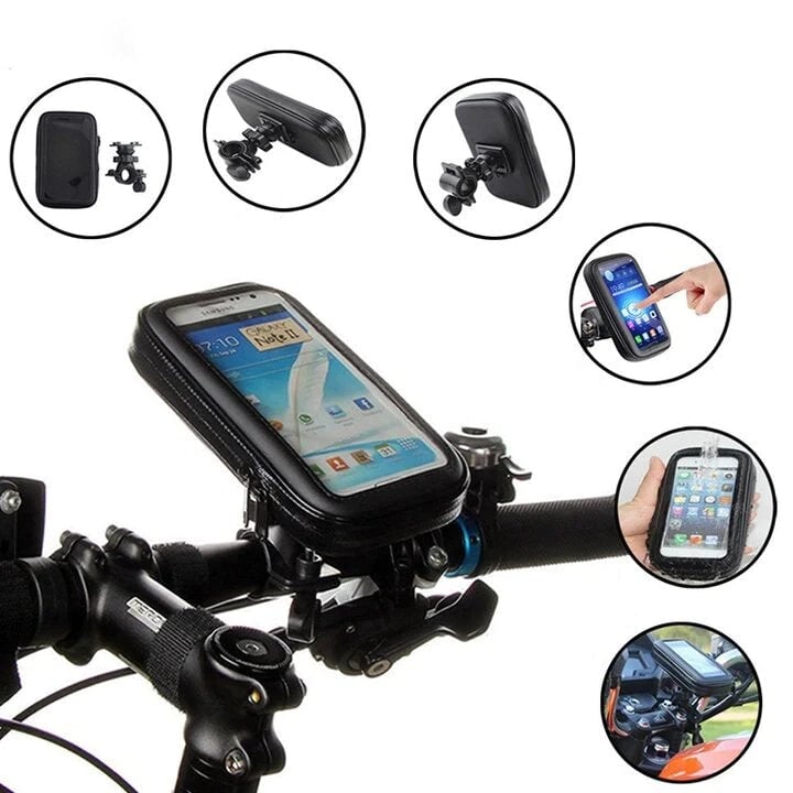 15W Waterproof Powerbank Mount for Bicycle Handlebars