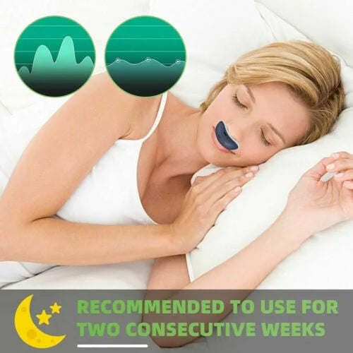 Silent, Compact Micro-CPAP Anti-Snoring Device