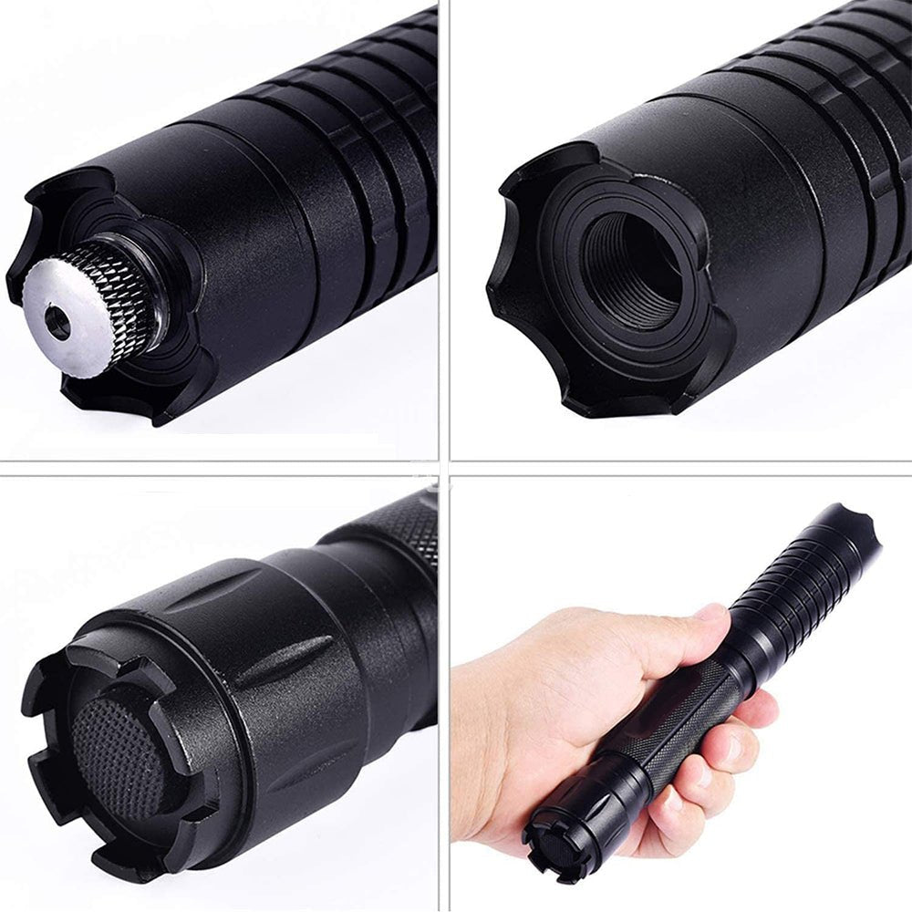Blue Beam Laser Torch | 450nm High-Intensity Optical Output | Tactical 5000m+ Range | Adjustable Focus Aluminum Chassis | Thermal Ignition Capable Flashlight