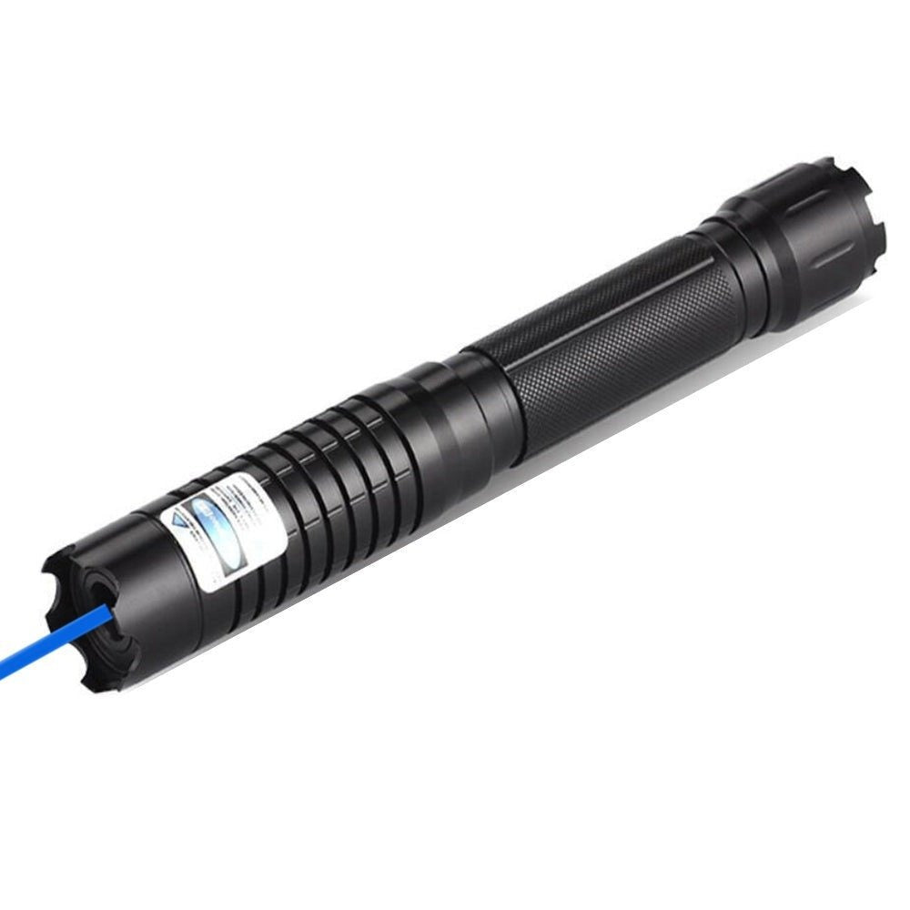 Blue Beam Laser Torch | 450nm High-Intensity Optical Output | Tactical 5000m+ Range | Adjustable Focus Aluminum Chassis | Thermal Ignition Capable Flashlight