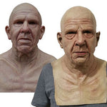 Creepy Old Man Mask – Realistic Latex Halloween Mask for Adults