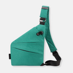 Anti-Theft Crossbody Organizer Bag with Hidden Zippers
