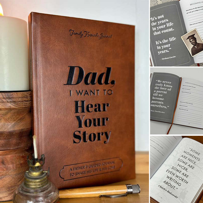 Dad, I Want to Hear Your Story | Heritage Edition Book | Over 250 Questions