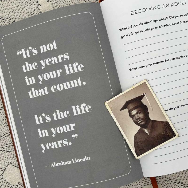 Dad, I Want to Hear Your Story | Heritage Edition Book | Over 250 Questions