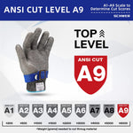Food-Safe Cut-Resistant Stainless Steel Mesh Glove