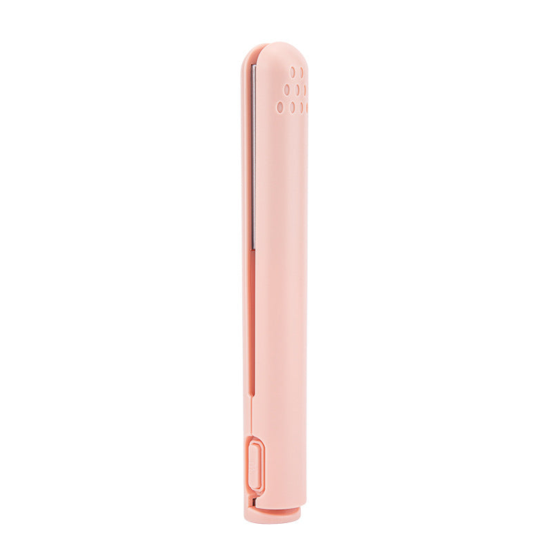 Mini 2-in-1 Curling and Straightening Iron with Ceramic Coating