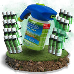Liquid Lawn Hydro Mousse Spray-On Grass Seed | Easy Application for Patchy Lawns & High-Traffic Areas