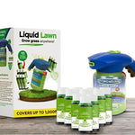 Liquid Lawn Hydro Mousse Spray-On Grass Seed | Easy Application for Patchy Lawns & High-Traffic Areas