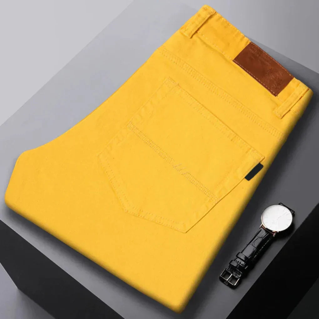 Men's Premium Tapered Leg Stretch Jeans