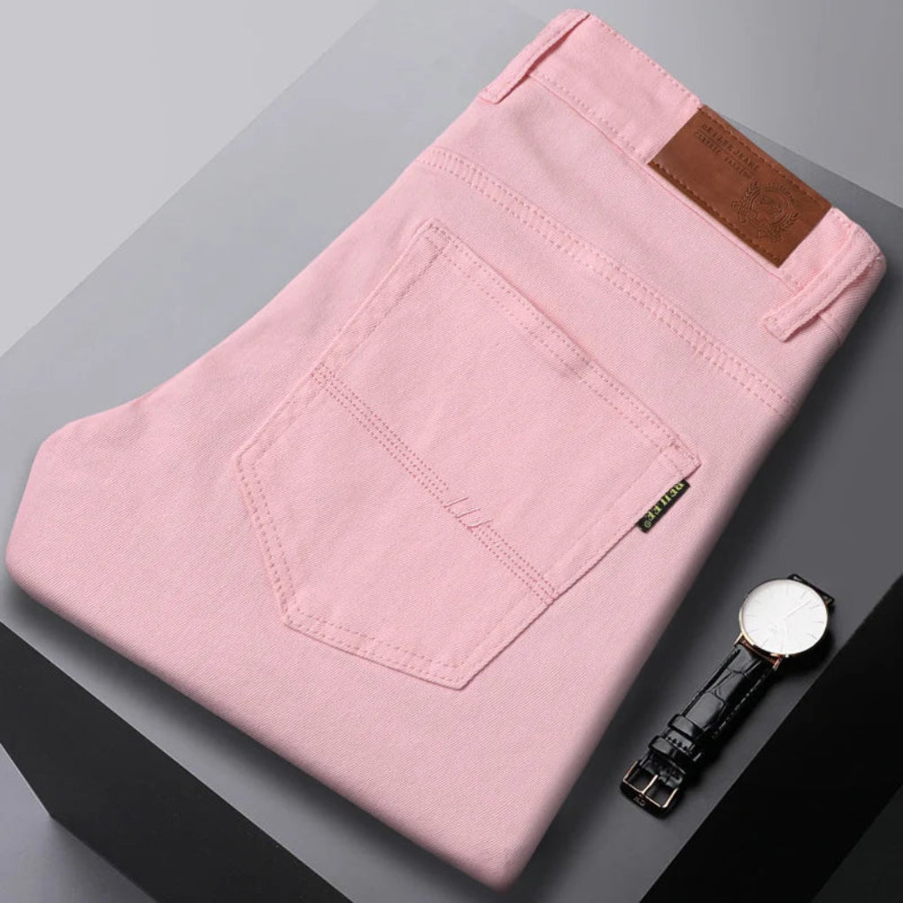Men's Premium Tapered Leg Stretch Jeans