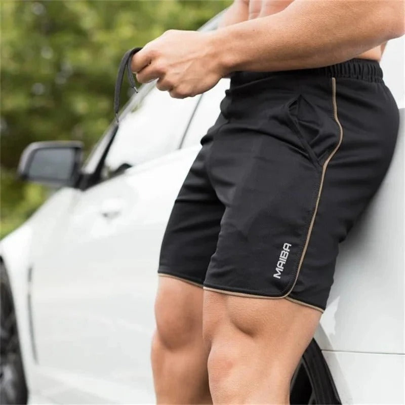 Quick-Dry Athletic Swim Shorts