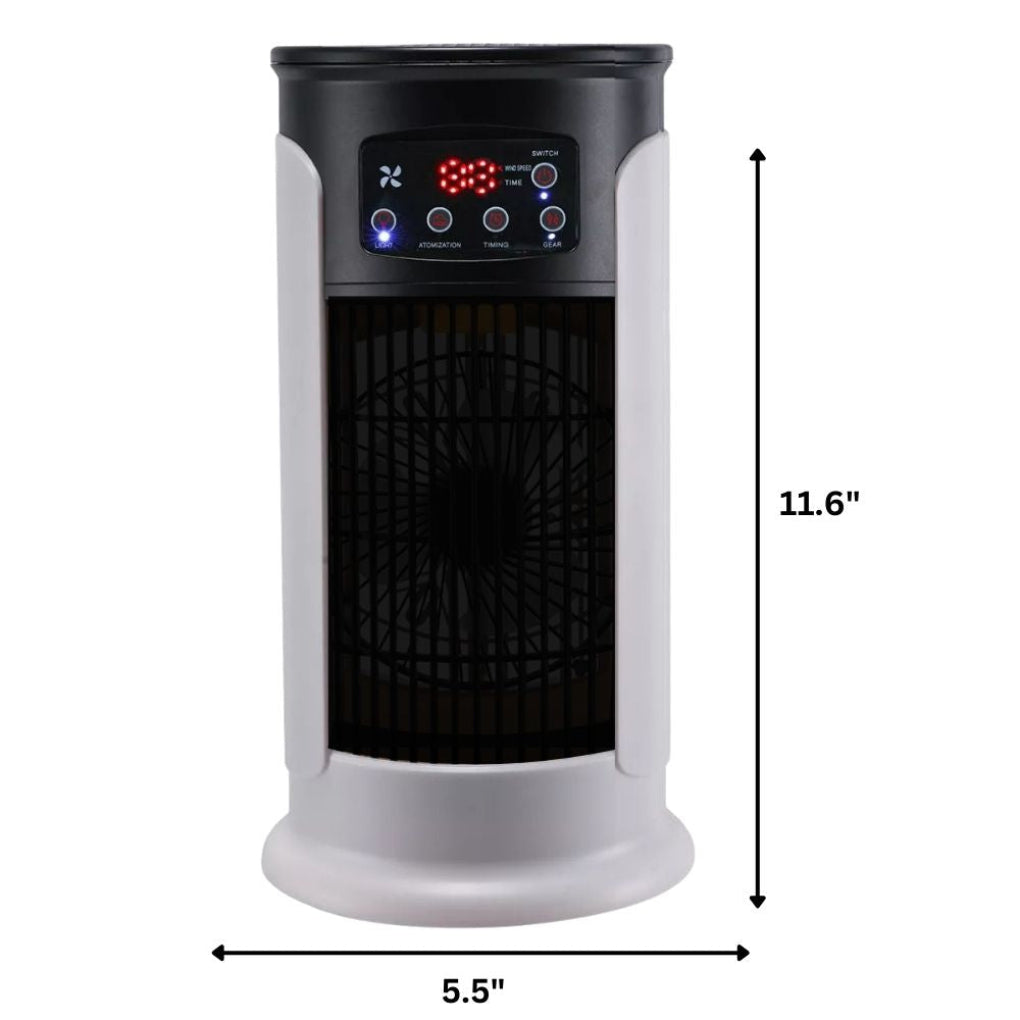 Portable Windowless Air Cooler with Digital Display