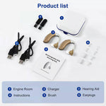 Rechargeable Digital Behind-the-Ear Hearing Aids with Noise Reduction