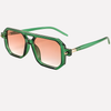 Transparent Green & Gradient Orange Lens