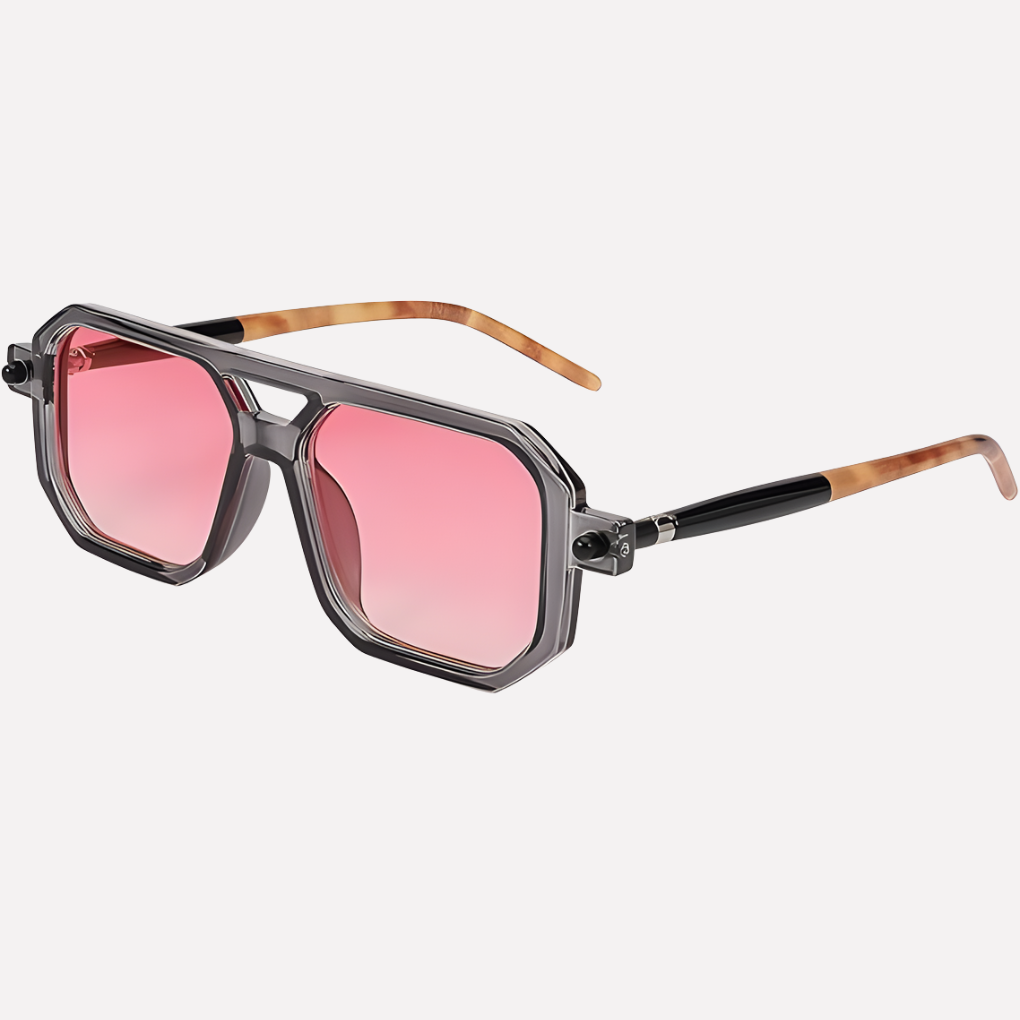 Unisex Square Aviator Sunglasses
