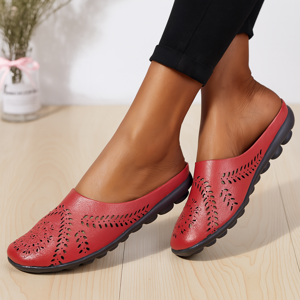 Women's Breathable Slip-On Mules for All-Day Comfort
