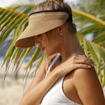 Women's Foldable Wide Brim Visor Hat