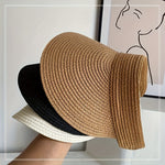 Women's Foldable Wide Brim Visor Hat