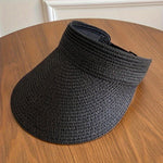 Women's Foldable Wide Brim Visor Hat