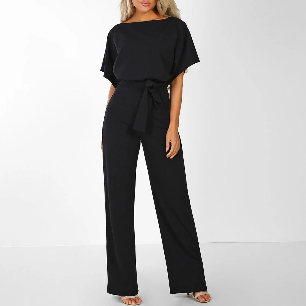 Easygoing Wide-Leg Jumpsuit