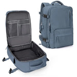 Women's 35L Travel Backpack | Waterproof with USB Port | Anti-Theft Design & Shoe Compartment | Ideal for Hiking, Daily Use & Travel