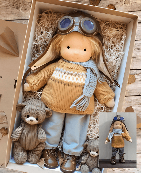 Handcrafted Cozy and Durable Waldorf Doll