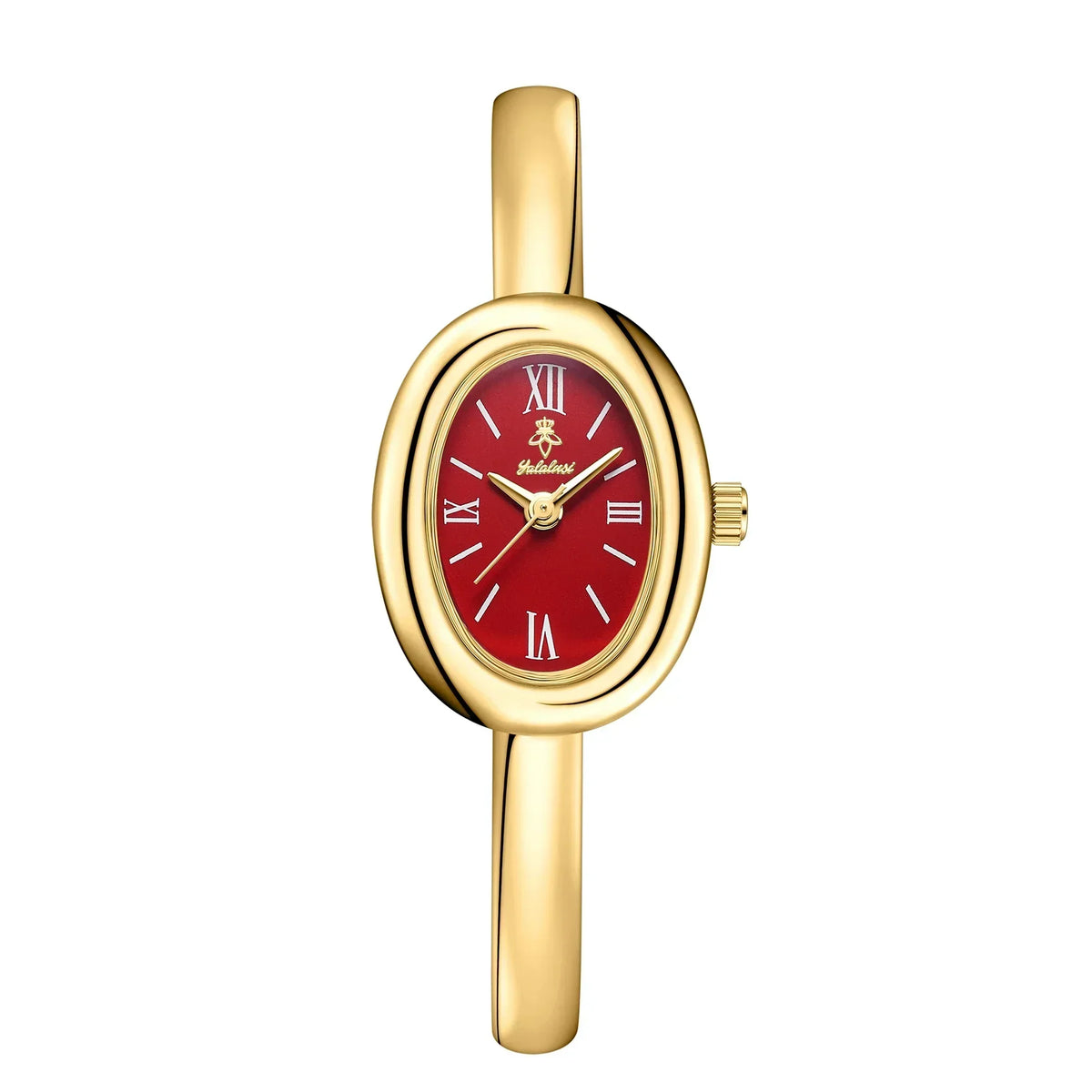 Chic Oval Bangle Watch: A Blend of Modern and Classic Styles