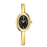 Chic Oval Bangle Watch: A Blend of Modern and Classic Styles