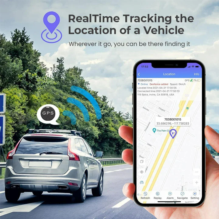 Compact Magnetic GPS Tracker