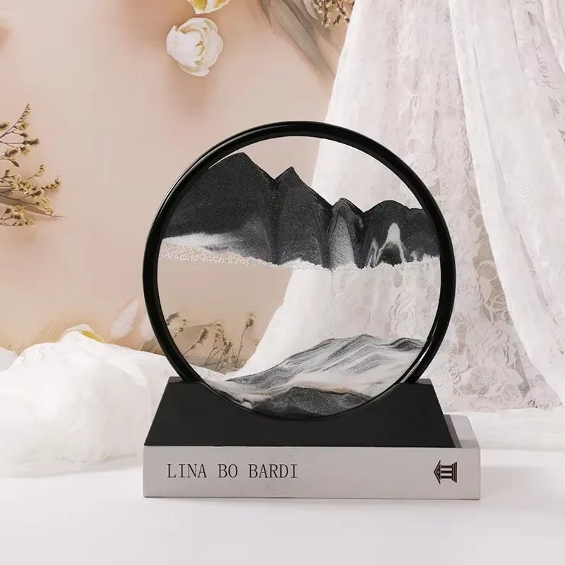Tranquil Sand Art – A Soothing Escape for the Mind