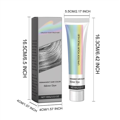 Silver Essence Hair Dye - Bold, Natural Shine | Buy 1 Get 1 Free