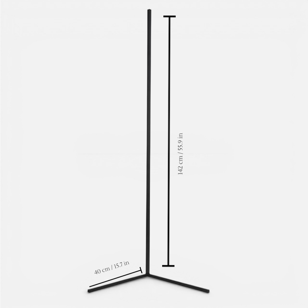 Ambient Corner Light for Your Home – Dimmable LED Floor Lamp with Remote Control