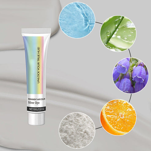 Silver Essence Hair Dye - Bold, Natural Shine | Buy 1 Get 1 Free