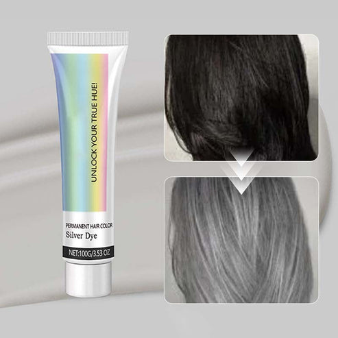 Silver Essence Hair Dye - Bold, Natural Shine | Buy 1 Get 1 Free