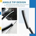 Hard Bristle Grout Cleaning Brush for Tiles & Bathrooms | Ergonomic Design for Kitchen & Bathroom Use | Effective Dirt Removal Tool