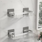 Adhesive Bathroom Shelf – Drill-Free & Stylish for Any Bathroom
