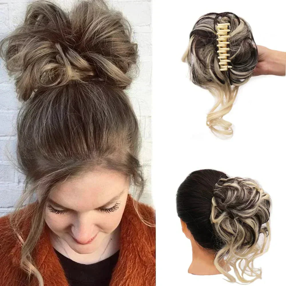 Instant Curled Bun Hair Clip