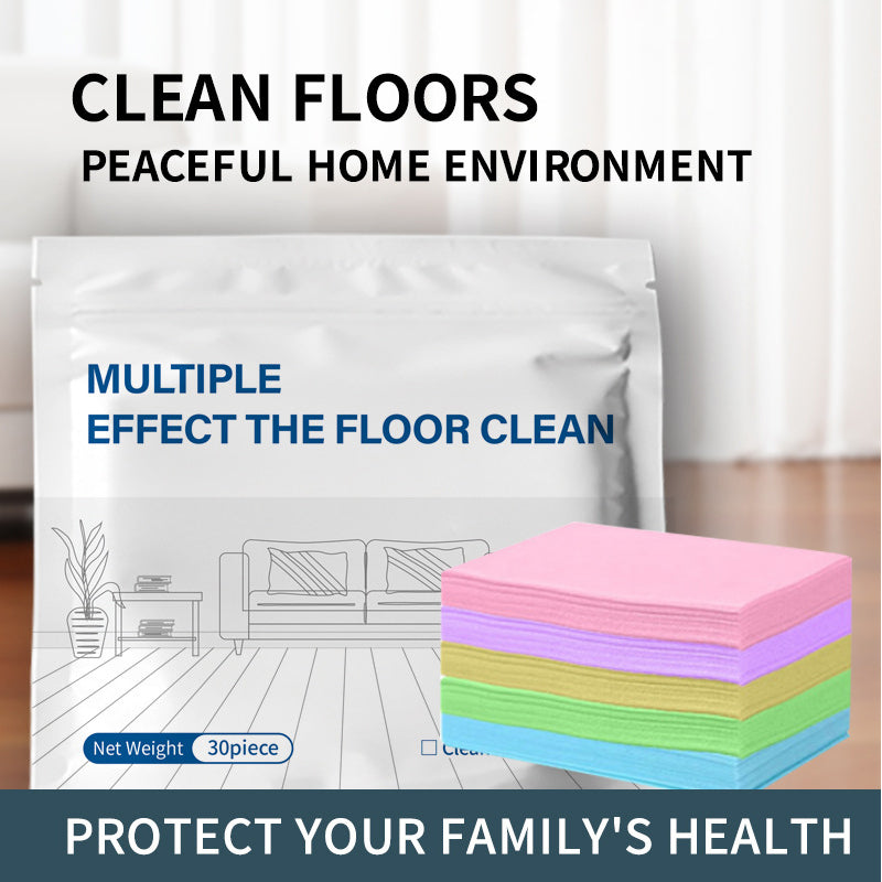 100 Pieces - Floor Cleaning Wipes | Buy 1 Get 2 Free