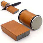 Dual Angle Sharpening Stone Set | Diamond Stone with Magnetic Holder | 15° & 20° Sharpening Angles | Suitable for Wood & Metal
