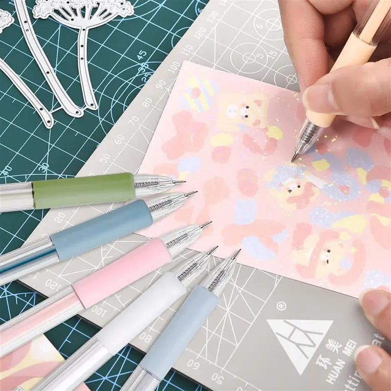 12-Piece Precision Cutter Set (6+6 Free) | Ideal for Crafting & DIY Projects | Perfect Cuts for Paper, Fabric & Film
