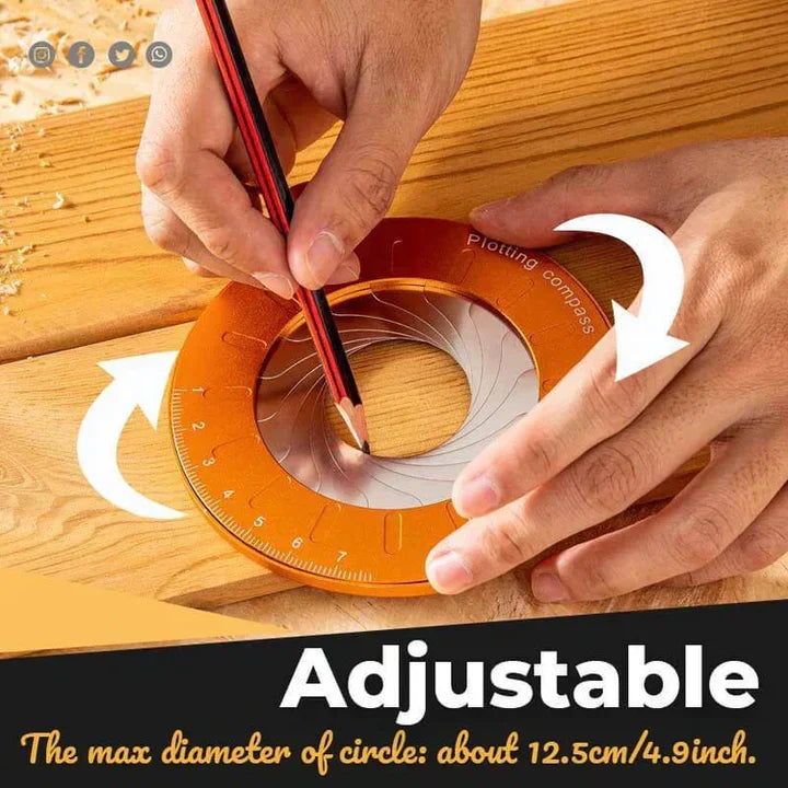 Adjustable Circle Drawing Tool