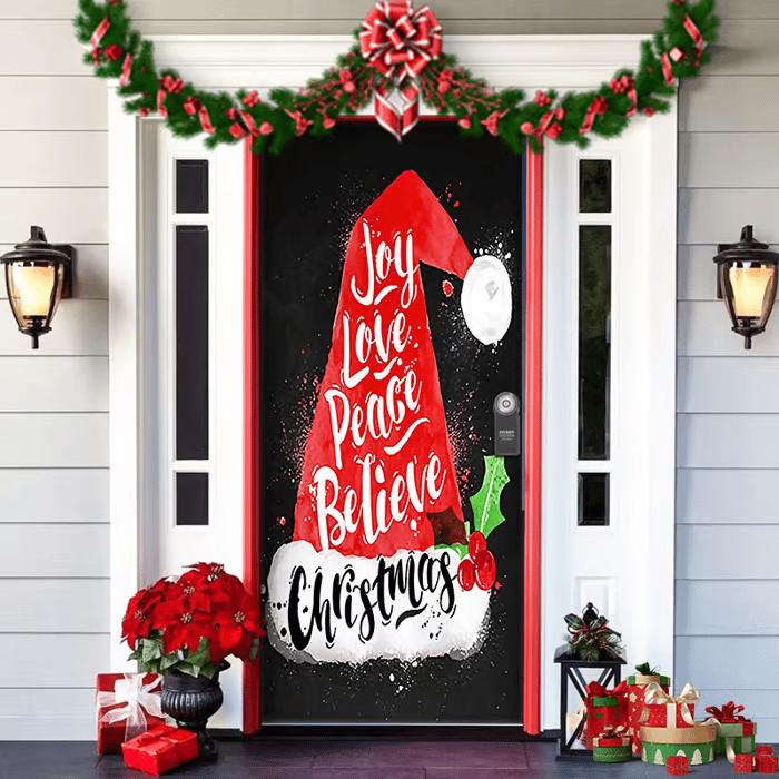 90x200cm Festive Door Decoration – Now Available at 50% OFF