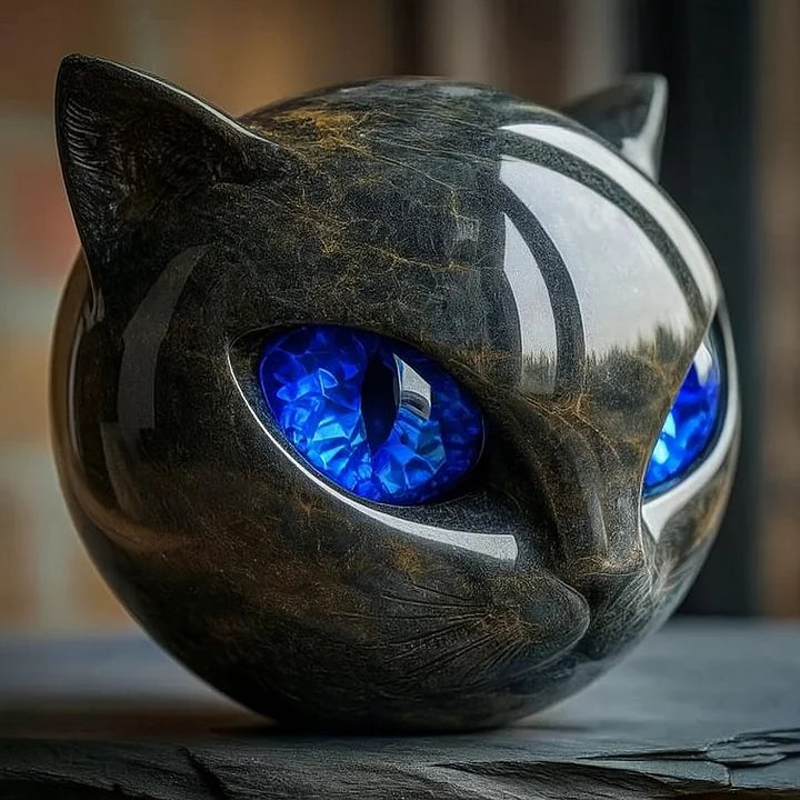 50% Off | Mystical Black Cat Sculpture