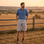 Comfortable Cargo Shorts with Multiple Pockets for Men